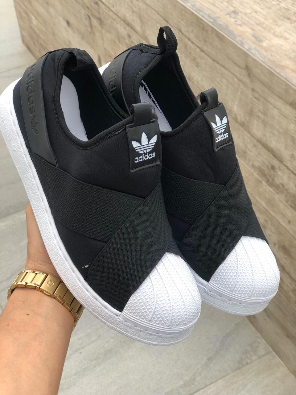 tenis adidas slip preto