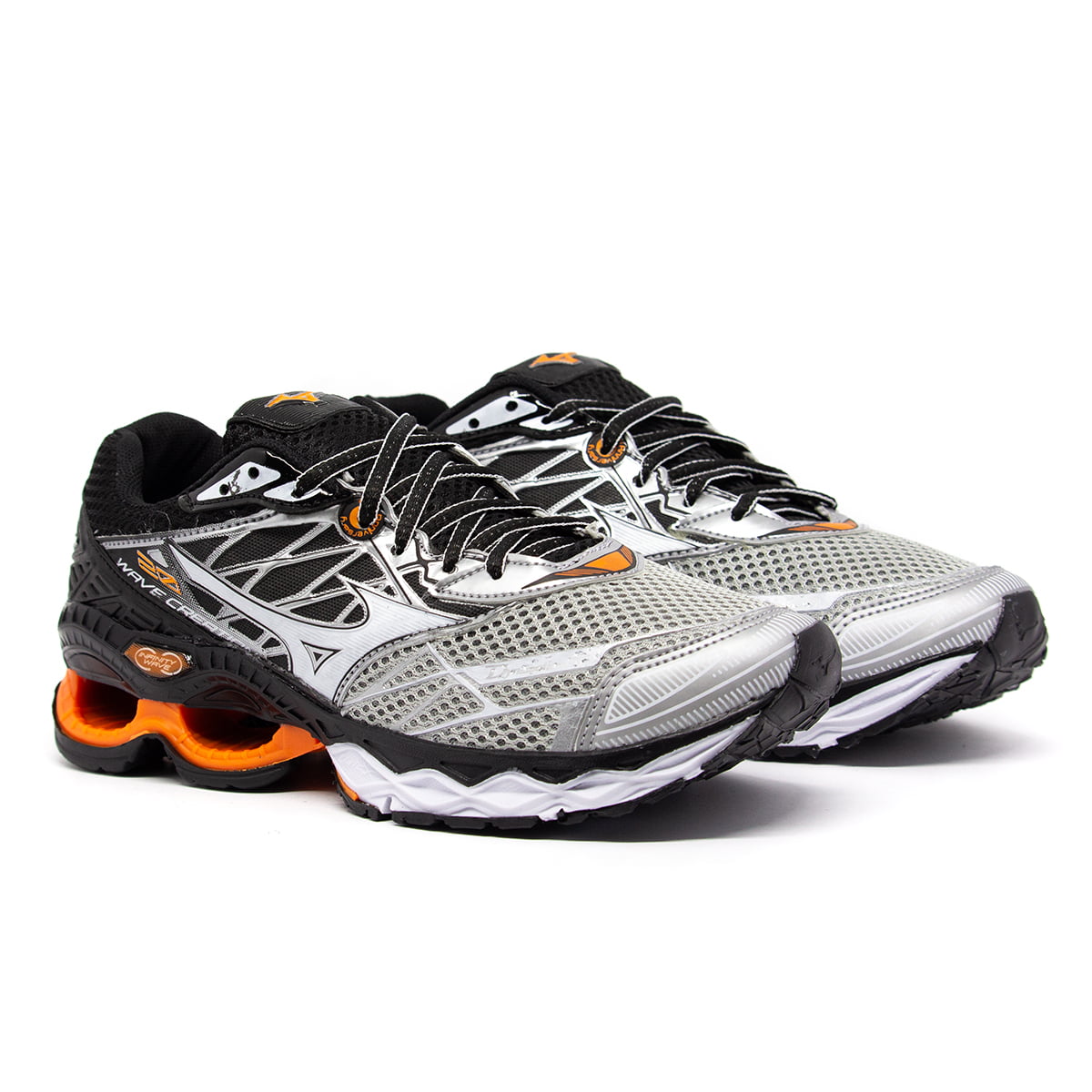 mizuno wave creation laranja
