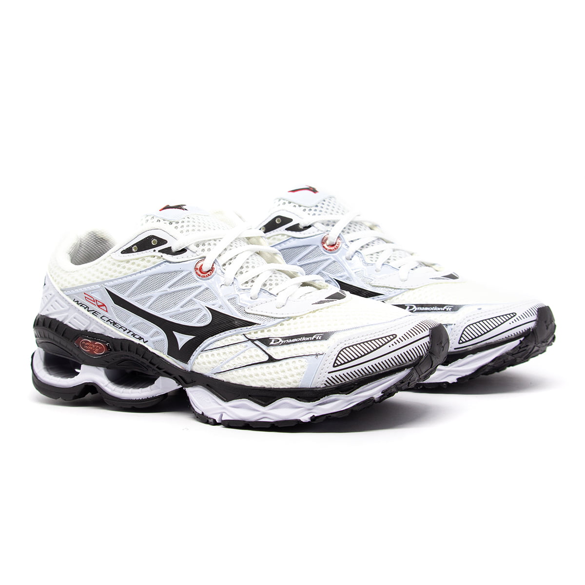 tênis mizuno wave creation 20 branco e preto